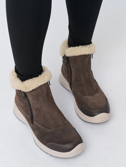 Ботинки Riveri Rita женские спилок шерсть