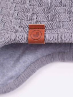 Шапка весенняя/осенняя вязаная (Св.серый) КОДИ - Jumbi фото 5