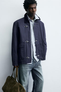 CAZADORA T?CNICA RELAXED FIT / Marr?n - Zara фото 7