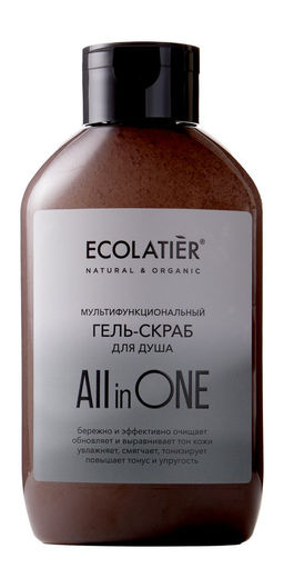 Ecolatier All IN ONE Гель-скраб д/душа 400мл