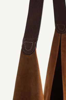 LIMITED EDITION LEATHER SHOPPER BAG - Zara фото 9