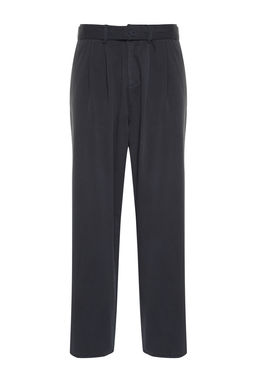 Antasit Ekstra Wide Leg Beli Kusak Kemer Detayl? Baggy Pantolon TMNSS24PL00009