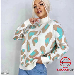 Свитер женский с рисунком