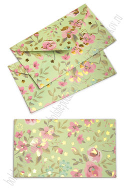 Конверт подарочный 16*9 см (10 шт) SF- 8156, №8