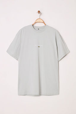 TRENDYOL MAN Siyah Oversize/Genis Kesim K?sa Kol Game Over Bask?l? T-Shirt TMNSS23TS00247 - Trendyolmilla фото 4