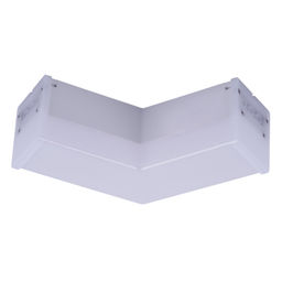 ULO-N11L-8W/4000K/120D IP40 WHITE Светильник светодиодный L-образный. Угол 120 градусов. Белый свет (4000K). 800Лм. Алюминий. Цвет белый. TM Uniel