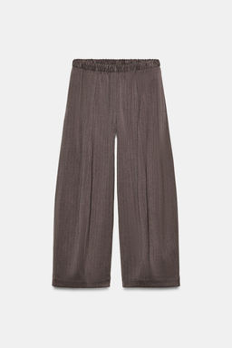 ZW COLLECTION WIDE-LEG TROUSERS - Zara фото 12