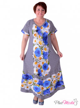 Платье Модель №451 размеры 44-80 - Plusmoda фото 5