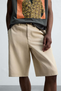 BAGGY FIT BERMUDA SHORTS  OTIS KWAME KYE QUAICOE - Zara фото 15