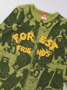 CRB wear / CWBB 90277-37-429 Комбинезон для мальчика,зеленый  фото 2