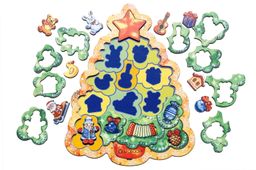 Пазл Новогодняя елочка - Smiledecor фото 2