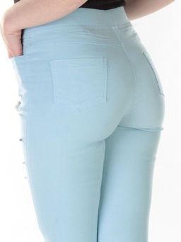 8903 Джеггинсы женские (70% хлопок, 30% стрейч) - Фабричный китай фото 7