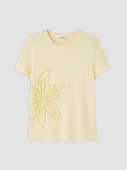 Nak??l? %100 Pamuklu Kad?n Ti??rt