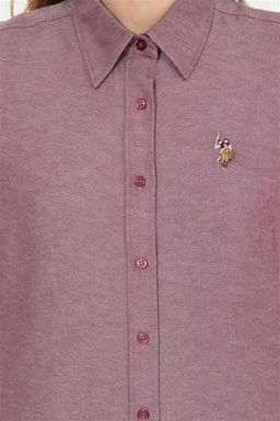 Женская рубашка Cherry с длинным рукавом Basic - U.s. polo assn фото 12