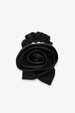FLOWER AND LEAF SCRUNCHIE - Zara фото 2