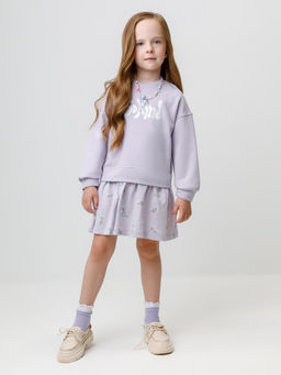 КР 5957/сиреневый 3710 к647 платье для дев