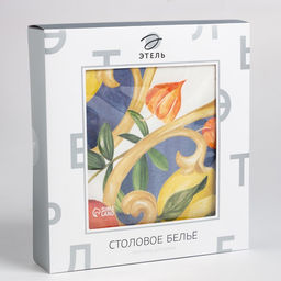 Скатерть Этель Southern fruits, 149?182 2 см с ГМВО, 100% хлопок, саржа 190 г/м?