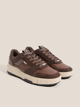 Женские кеды FILA FX-1000 LOW W Артикул 4563505, темно-коричневый  фото 2