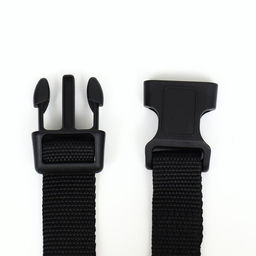 Поводок с универсальной ручкой-креплением, ширина 2,5 см, чёрный - Пижон фото 4