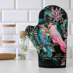 Варежка-прихватка Limited edition 20х28см,саржа, 100% хлопок, ватин 250г/м2