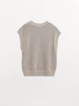 CONTE LDK2458 Жилет женский beige - Conte elegant фото 8