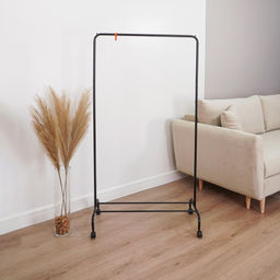 Вешалка гардеробная металл. "Радуга 2" черный