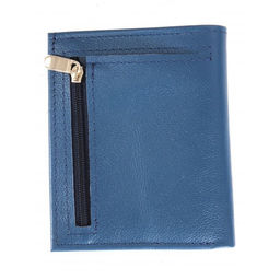 Портмоне мужское Croco-ПР-905 натуральная кожа 2 отд, 8 карм, синий бергамо (47) 265057  фото 2