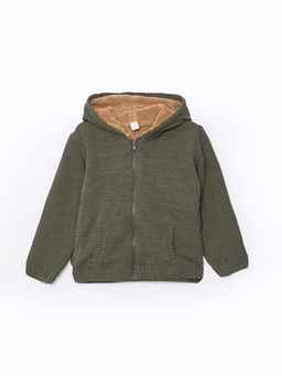 Kap??onlu Erkek Bebek Triko H?rka