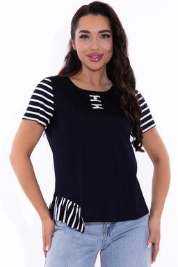 Блузон На своем месте (тёмно-синий)