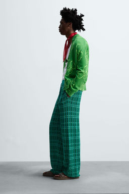 JACQUARD KNIT TROUSERS  OTIS KWAME KYE QUAICOE - Zara фото 14