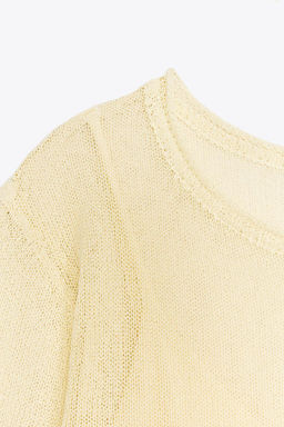 DOUBLE LAYER KNIT DRESS - Zara фото 8