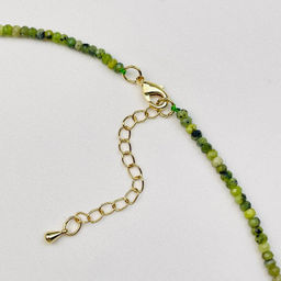 Бусы из Змеевика Серпентинит - Радуга самоцветов фото 3