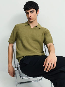 Джемпер поло из хлопка / Zarina