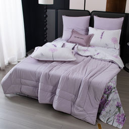 Комплект постельного белья на резинке Сатин Velouria Luxe с Одеялом VLR019 180*200*25;160*200*25;140*200*25 Евро 4 Наволочки