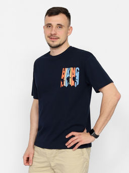 CRB wear/CSSM 60277-41 Футболка мужская,темно-синий/Ex.Cherubino