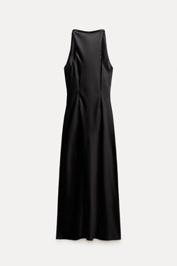 SATIN MIDI DRESS - Zara фото 4