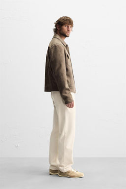 FAUX SUEDE JACKET - Zara фото 2