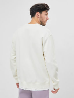 Свитшот молочного цвета с принтом FLORIDA молочный +печать 121813