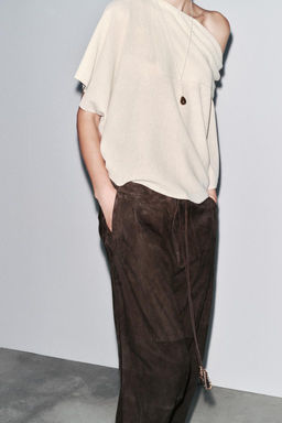 PLAIN KNIT LAYERED TOP - Zara фото 10