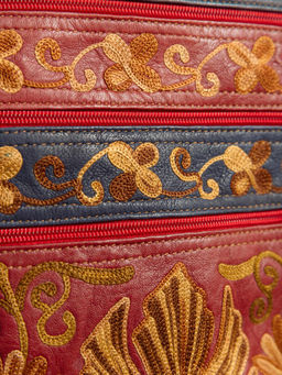 Сумка натуральная кожа через плечо №1114/69 - Ганг фото 3