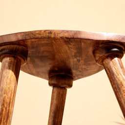 Столик кофейный, 38×38×45 см, манговое дерево