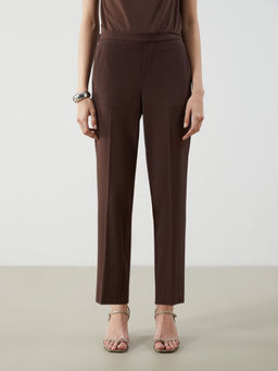 Beli Lastikli Standart Fit Kad?n Pantolon