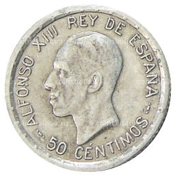 50 сентимо 1926 года Испания