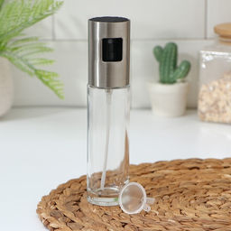 Распылитель для масла и уксуса Magistro Steel, 100 мл, 4.3×18 см, стекло, прозрачный