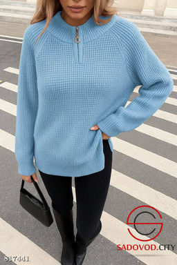 Свитер женский на полузамке - Bruno фото 7