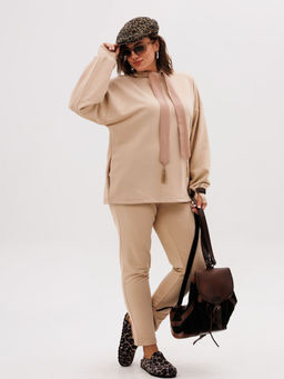 Костюм ANELLI 1720-Р взбитая карамель  фото 4