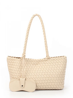 LACCOMA сумка СУ1056-слоновая кость эко кожа хлопок