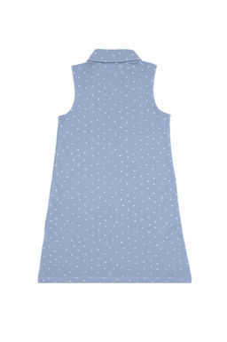 K_z _ocuk Mavi _rme Elbise - U.s. polo assn фото 3