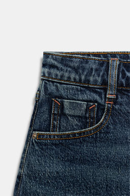 FALDA PANTAL?N Z1975 DENIM BAJO SIN COSTURAS / Azul - Zara фото 8