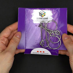 DELFBRICK DLM-45 Головоломка металлическая 1 шт Р-узел 6 элемент